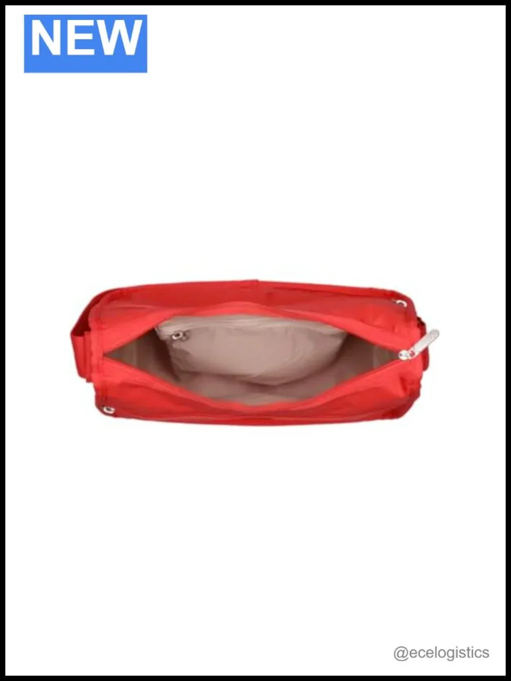 LeSportsac Recycled Nylon Hobo Crossbody Bag with Cosmetic Bag